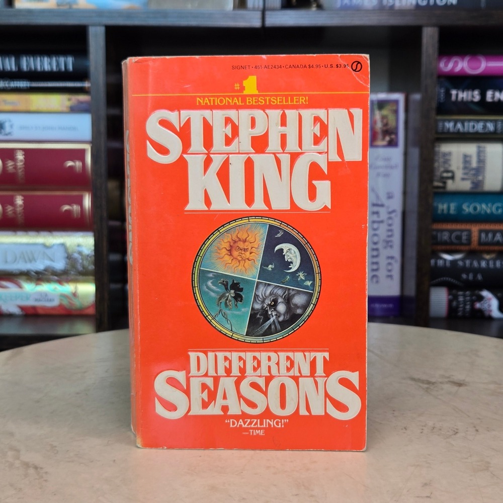 Different Seasons by Stephen King *Orange Version 1st printing MM Paperback*